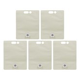 Blank Eggshell Stand Up Bladders - 3 L (5 Pack)
